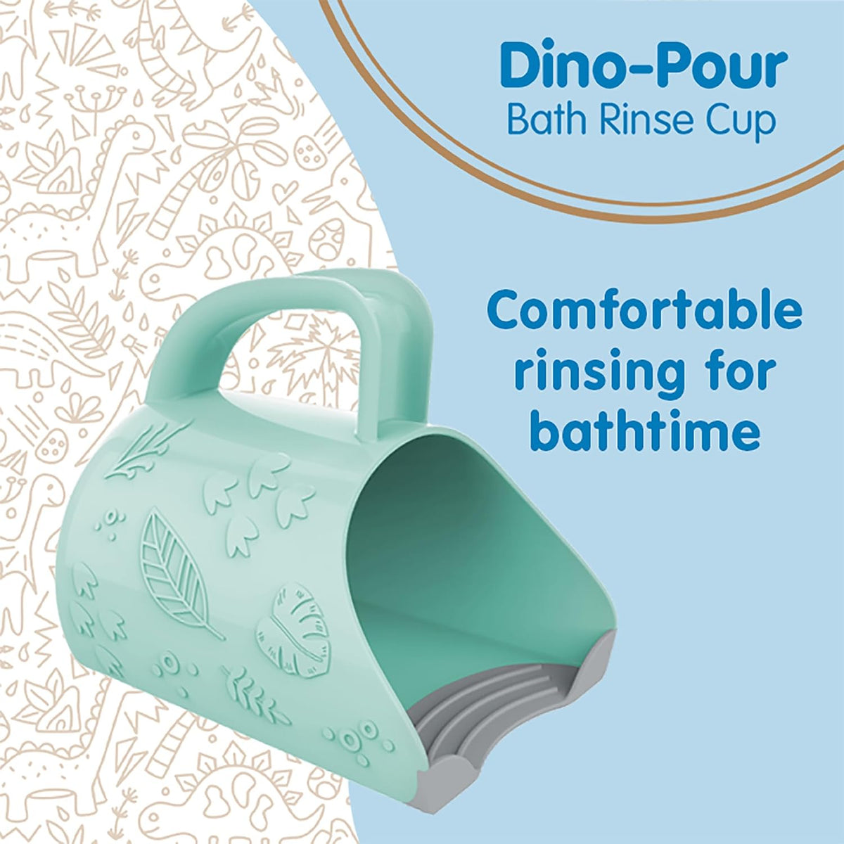Dr. Brown's CleanUp Dino-Pour Baby Bath Rinse Cup — alternate product view