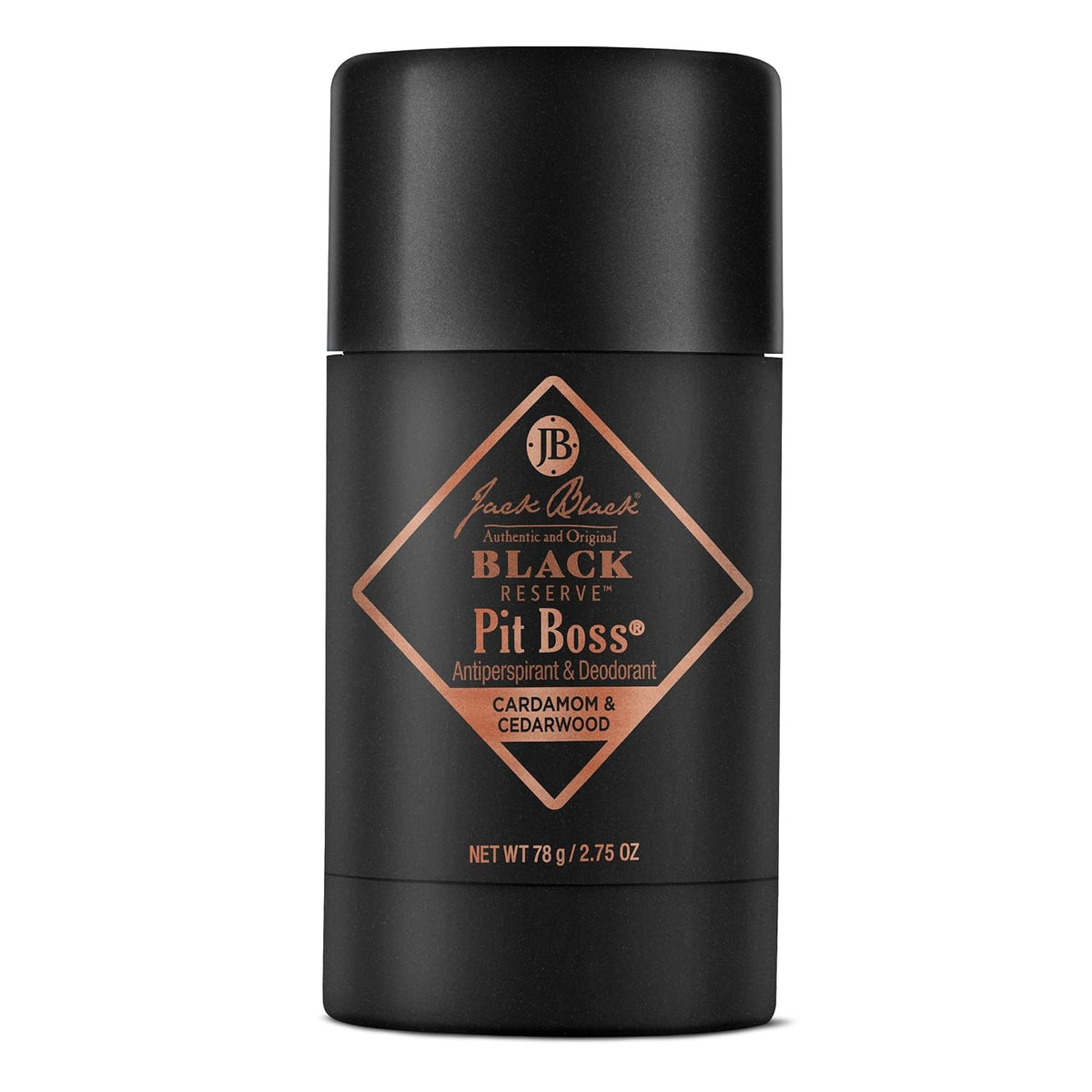 Jack Black Pit Boss Black Reserve Antiperspirant & Deodorant for Men, 2.75 oz