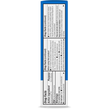Amazon Basics 10% Benzoyl Peroxide Acne Treatment Gel, Maximum Strength, 1 fl oz (30ml)