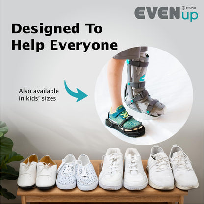 EVENup Shoe Lift for Walking Boot, Adult Size Medium - view 6