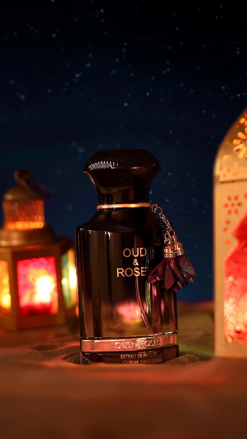 Ahmed Al Maghribi Oud and Roses Extrait de Parfum, Unisex, 2.02 oz - view 6
