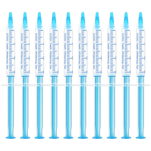 EZGO Teeth Whitening Gel Refill Syringes 22% Carbamide Peroxide 10 x 3ml