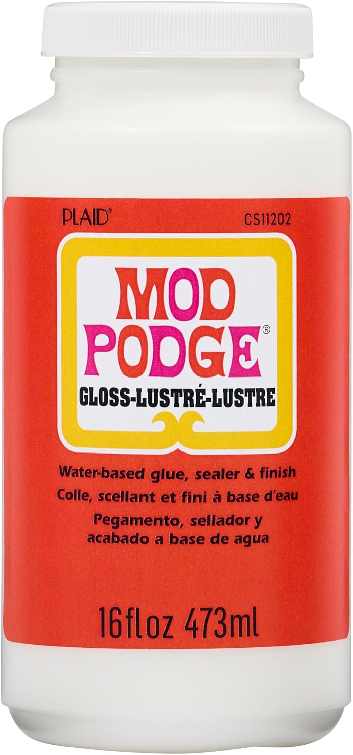 Mod Podge Gloss Sealer, Glue and Finish, 16 fl oz