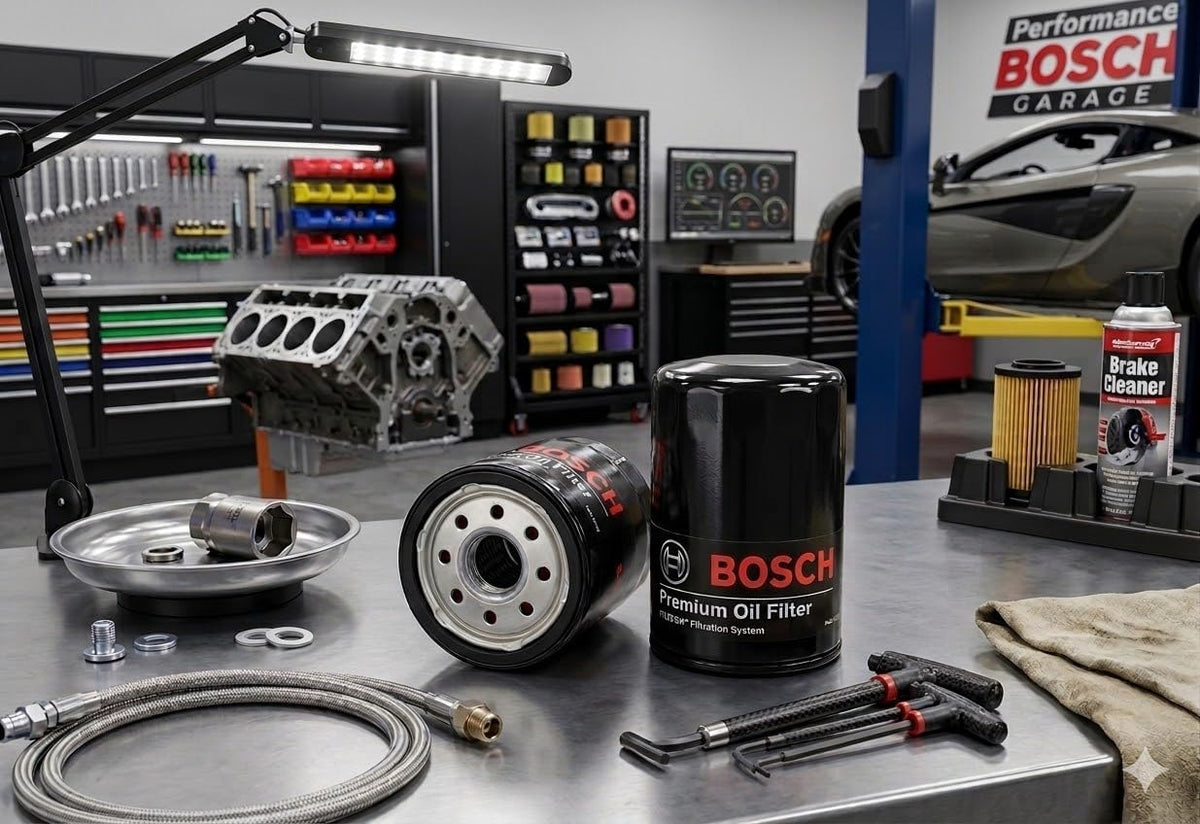 Bosch 3300 Premium Engine Oil Filter with FILTECH - view 2