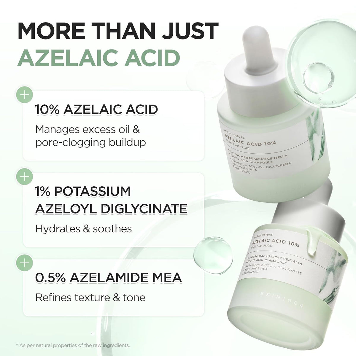 SKIN1004 Azelaic Acid 10% Ampoule, Centella Serum, 1.01 fl oz (30 ml) - view 4