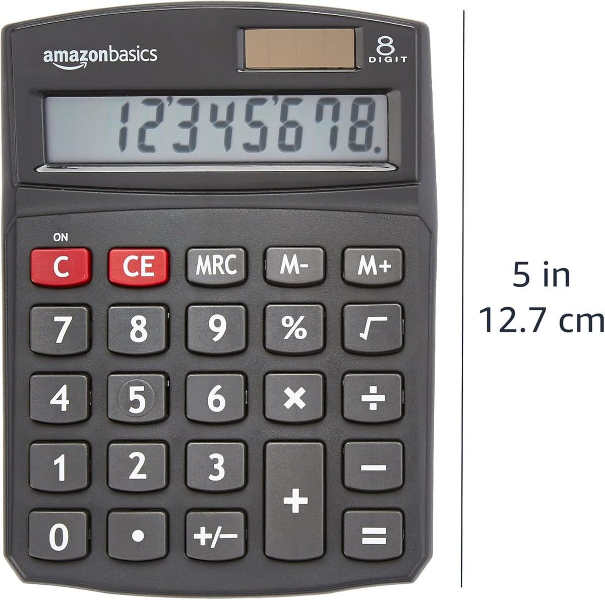 LCD 8-Digit Desktop Calculator, Black, 1-Pack - view 5