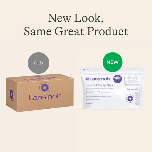 Lansinoh Breastmilk Storage Bags 6 oz (180 ml), 200 Count - view 2
