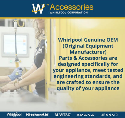 Whirlpool 4392065RC Genuine OEM Dryer Maintenance Kit, 29 Inch - view 4
