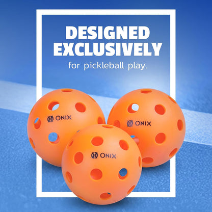 Onix Recruit Indoor Pickleball Balls, Pack of 3 - view 6