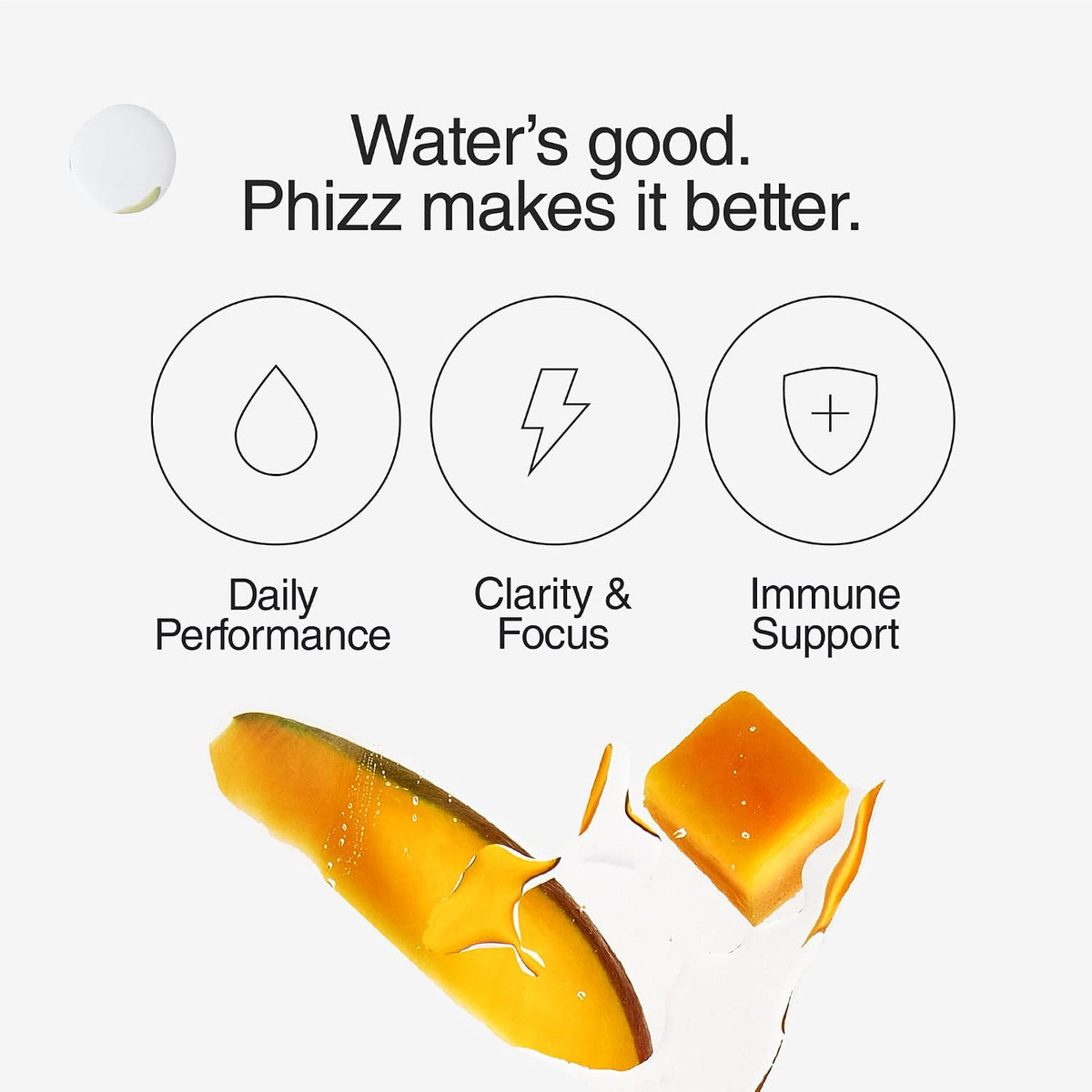 Phizz Electrolyte & Multivitamin Effervescent Tablets Mango 60 Count - view 5