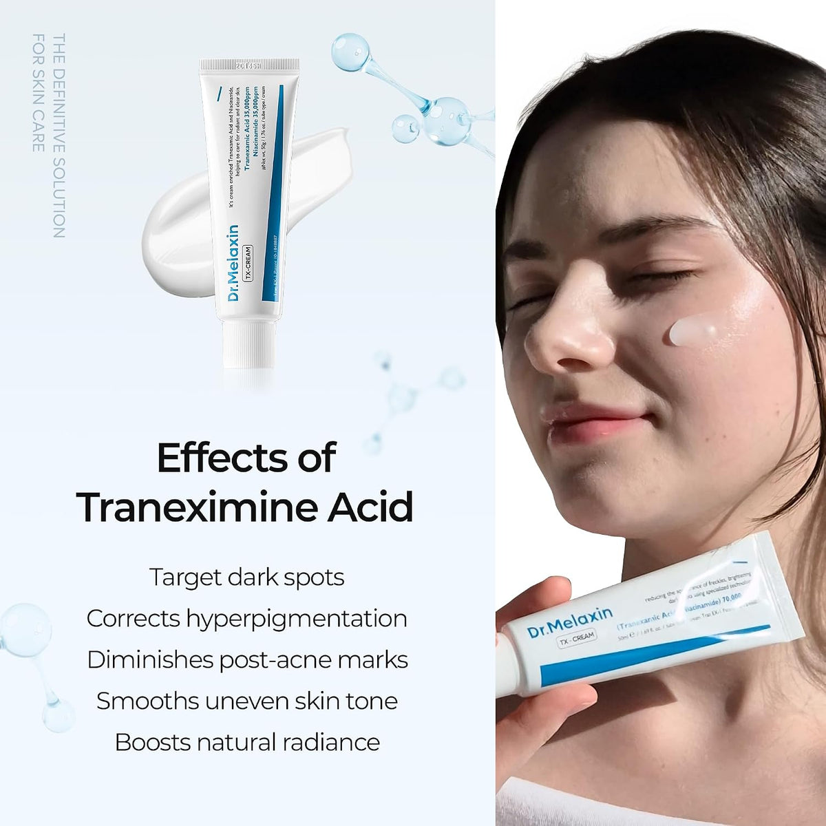 Dr.Melaxin Tx Tranexamic Acid Cream, 50 ml (1.69 fl oz) - view 4