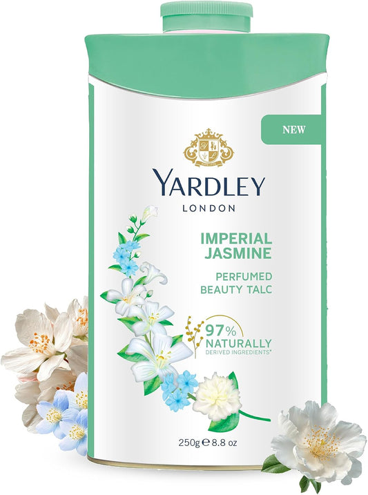 Yardley London Jasmine Perfumed Talcum Powder, 250 g