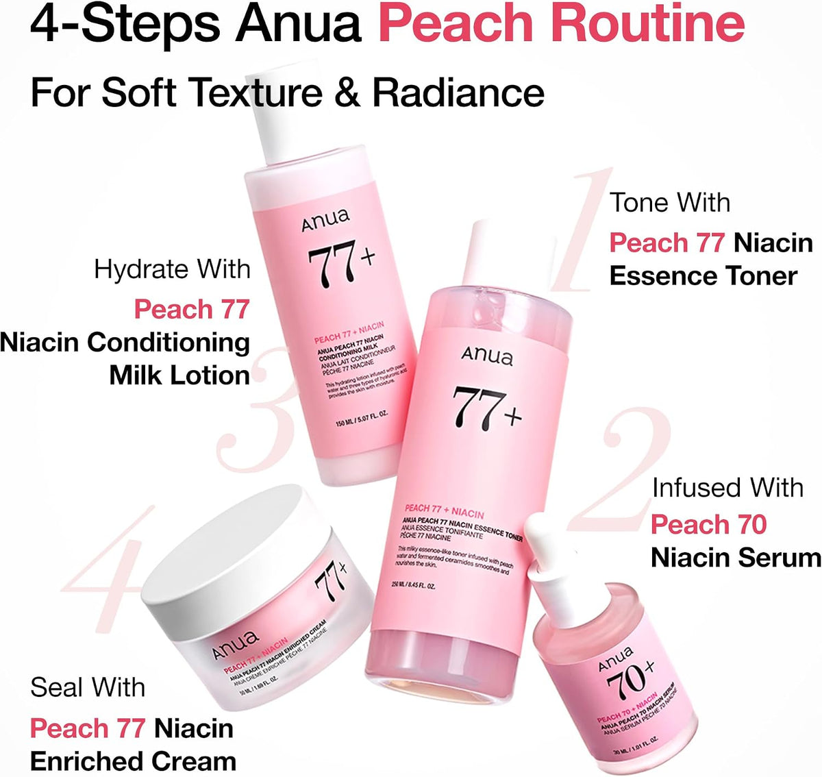 Anua Peach 70 Niacinamide Serum 30ml - view 5