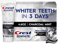 Crest 3D White Brilliance Charcoal Toothpaste Mint 130 g (4.6 oz)