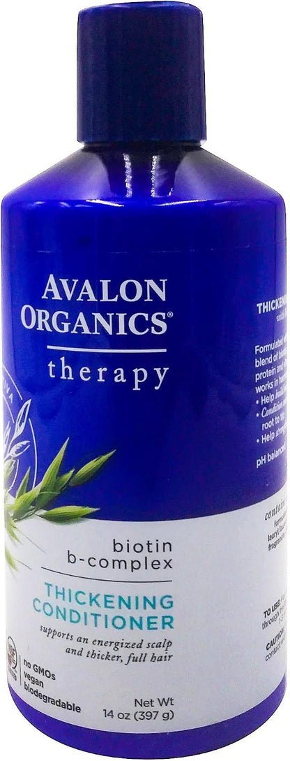 Avalon Organics Biotin B-Complex Thickening Conditioner 14 fl oz - view 3