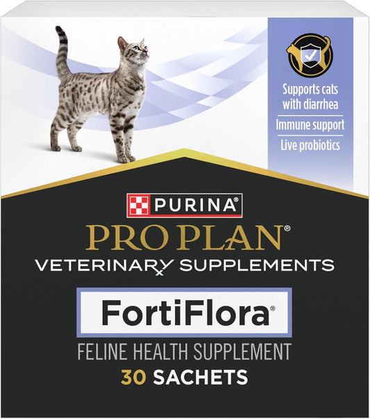 Purina Pro Plan FortiFlora Cat Probiotic Powder, 30 Packets