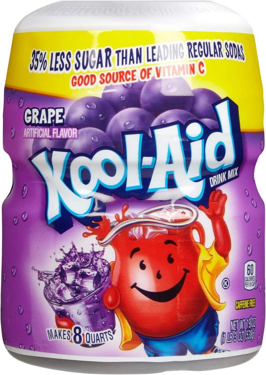 Kool-Aid Grape Powdered Drink Mix 538g (19 oz)