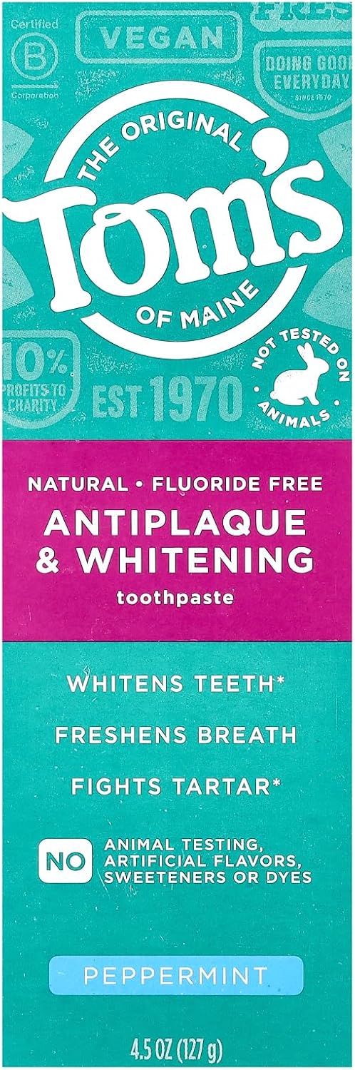 Tom's of Maine Mint Whitening Toothpaste, 115 ml - view 2