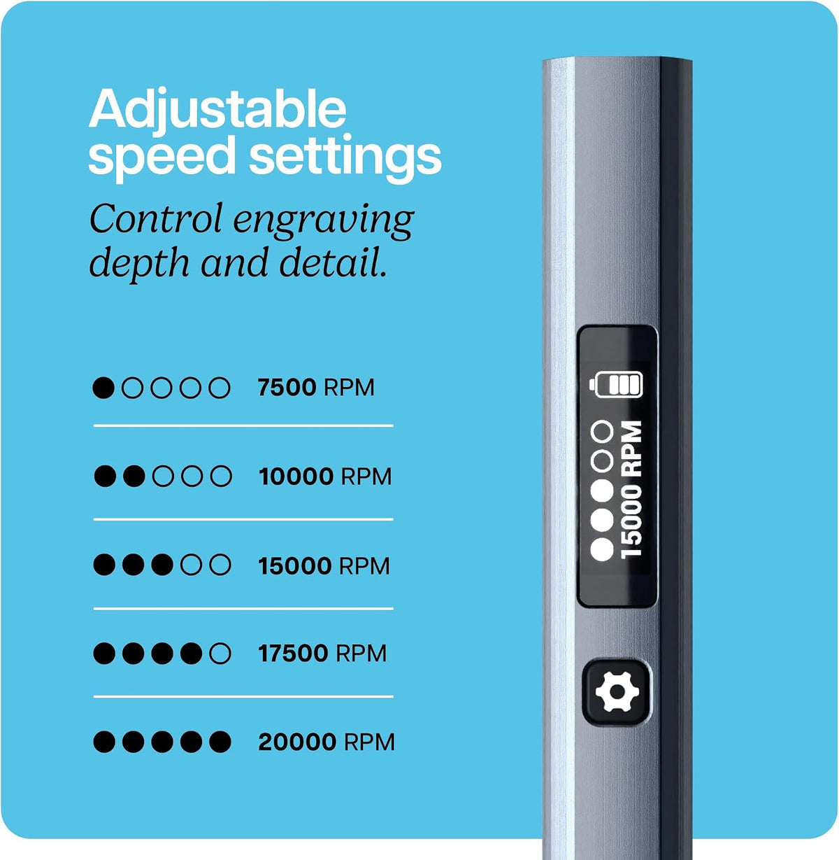 Craft Culture EtchMate Cordless Engraving Pen Kit with 31 Bits - view 4