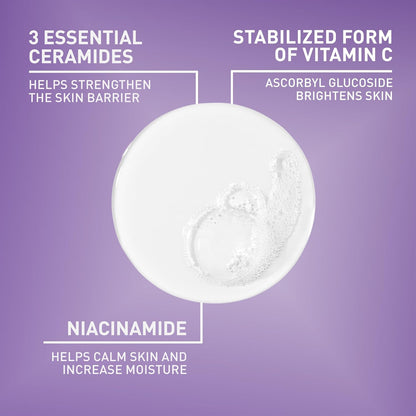 CeraVe Brightening Vitamin C Facial Cleanser with Niacinamide 8 oz - view 3
