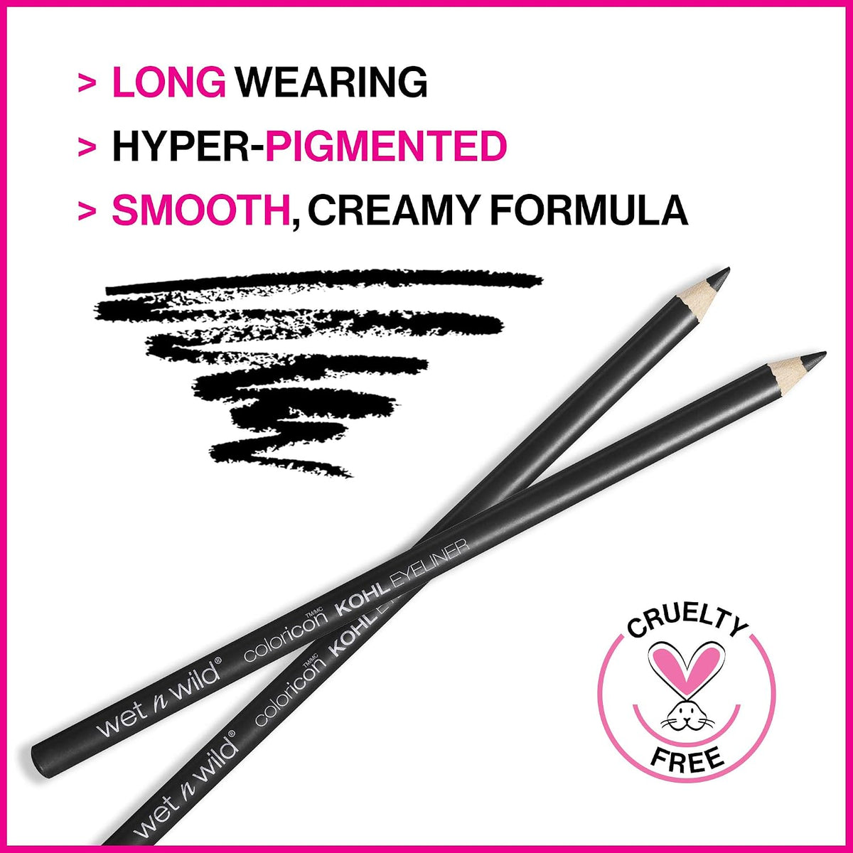 wet n wild Color Icon Kohl Eyeliner Pencil, Baby's Got Black - view 3