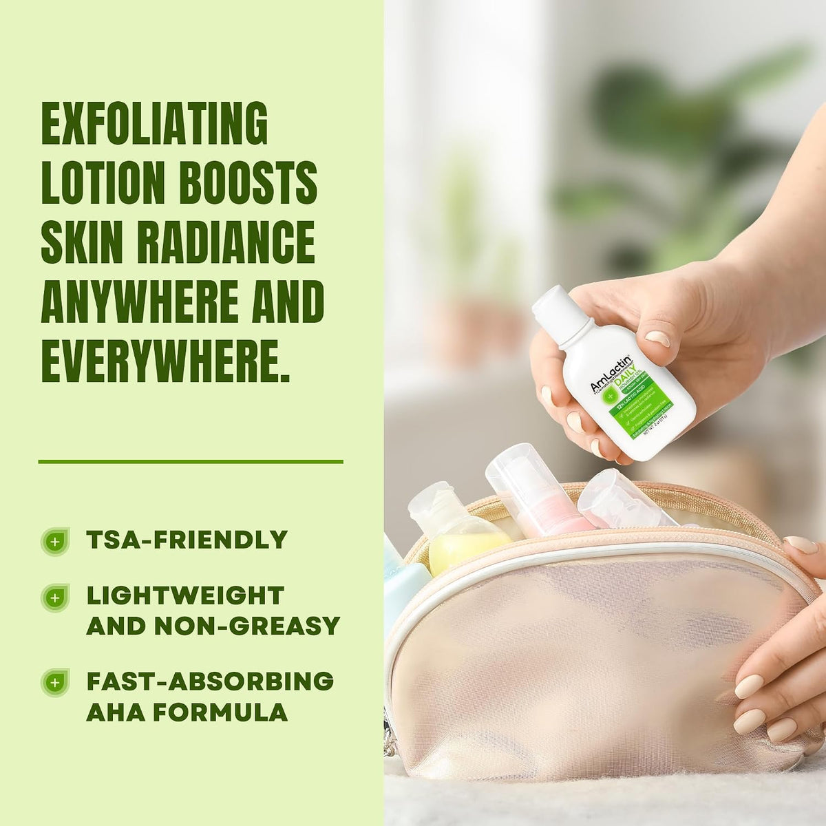 AmLactin Daily Nourish Body Lotion, 12% Lactic Acid, 57 g (2 oz), Pack of 6 - view 2