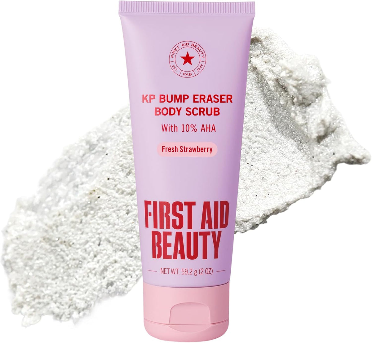 First Aid Beauty KP Bump Eraser Body Scrub with 10% AHA 2 oz