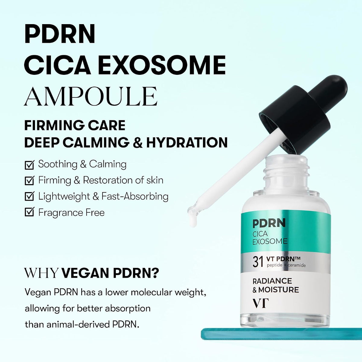 VT Cosmetics PDRN Cica Exosome Ampoule 1.01 fl oz — alternate product view