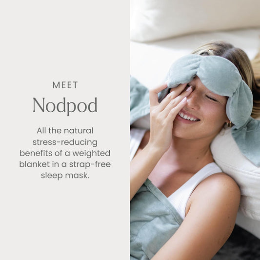 nodpod Gentle Pressure Weighted Sleep Mask - view 2