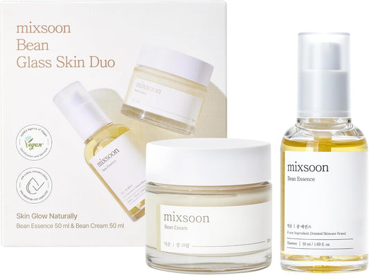 mixsoon Bean Glass Skin Duo: Bean Essence 50 ml + Bean Cream 50 ml