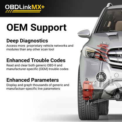 OBDLink MX+ OBD2 Bluetooth Scanner - view 3