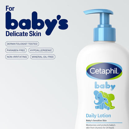 Cetaphil Baby Daily Lotion with Organic Calendula, 13.5 fl oz - view 6