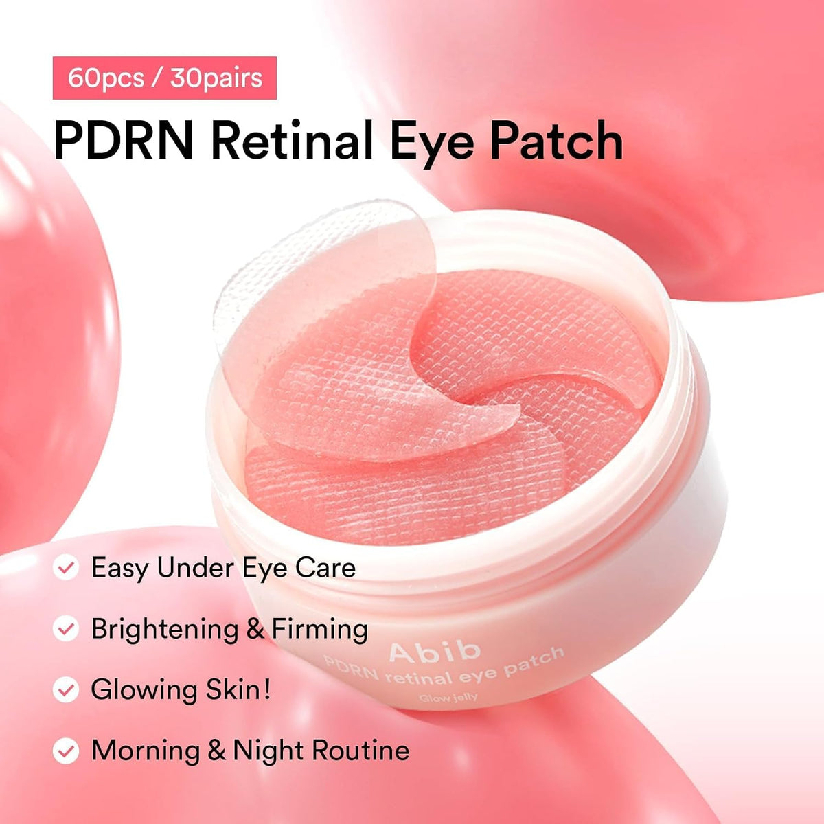 Abib PDRN Retinal Eye Patch Glow Jelly, 60 Patches - view 4