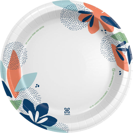 Dixie Paper Plates 10 Inch, 86 Count - view 2