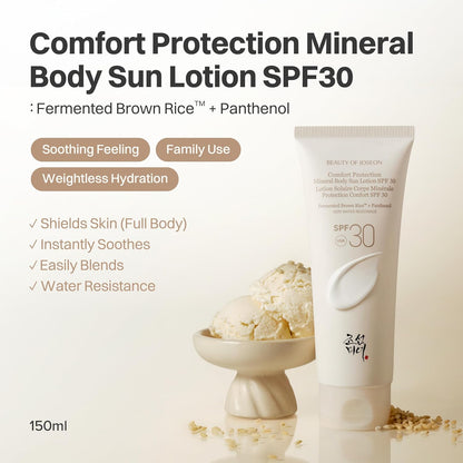 Beauty of Joseon Comfort Protection Body Sun Lotion SPF 30 150ml - view 3