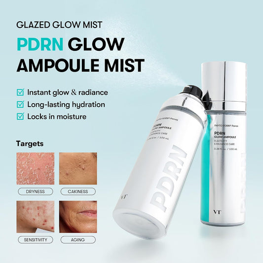 VT Cosmetics PDRN Glow Ampoule Facial Mist 100 ml (3.38 fl oz) - view 2