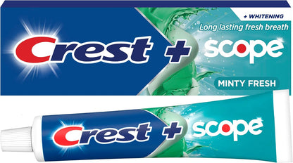 Crest Complete Whitening + Scope Fluoride Toothpaste Minty Fresh 5.4 oz (153 g)