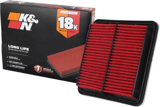 K&N Advantage Plus Engine Air Filter KNA-2304 for Subaru