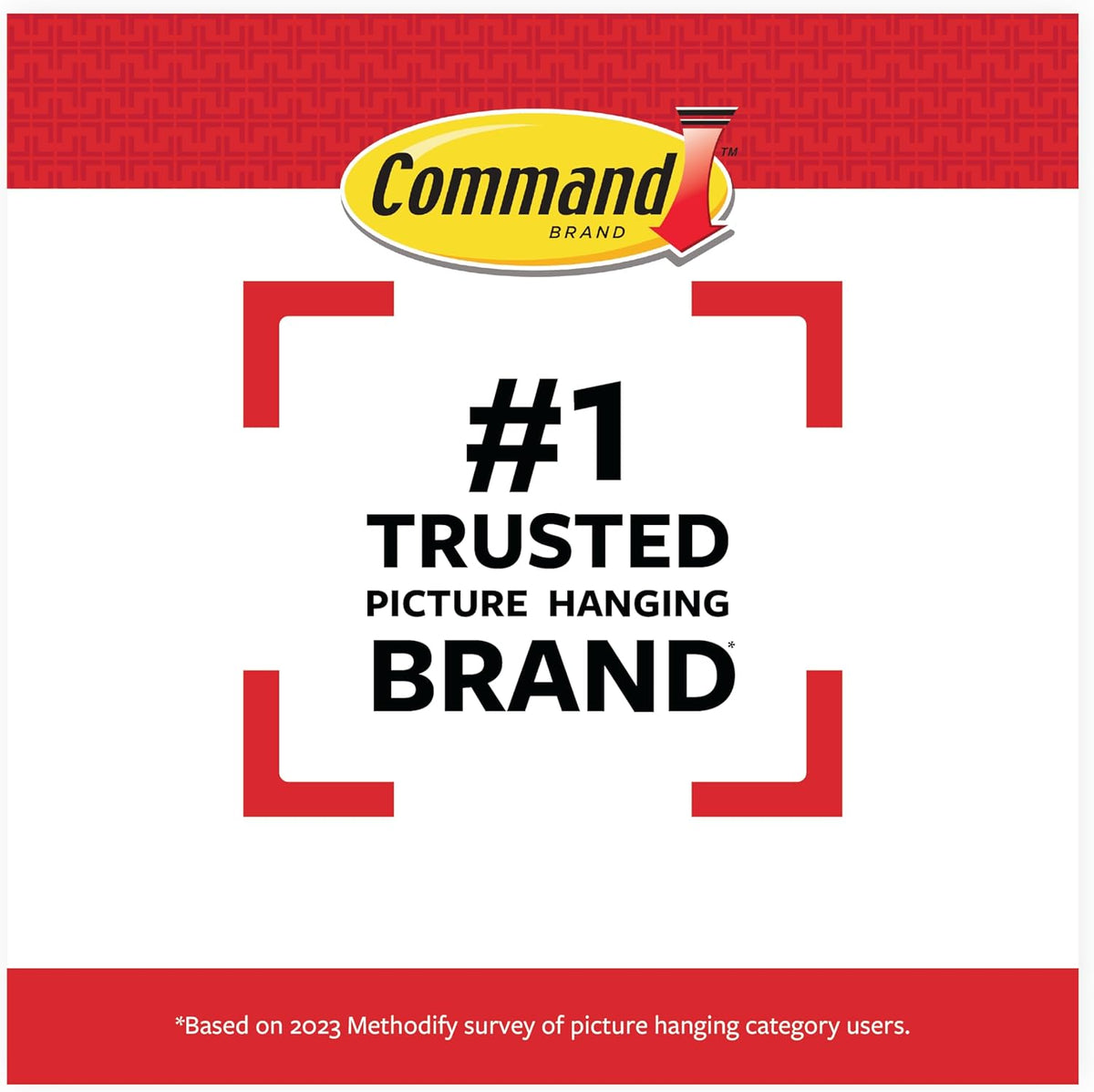 Command Universal Picture Hangers, 5 lb, 3 Hangers, 6 Strips - view 6