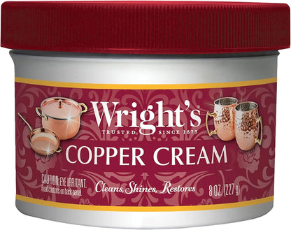 Wright's Copper Cream Cleaner and Polish 8 fl oz