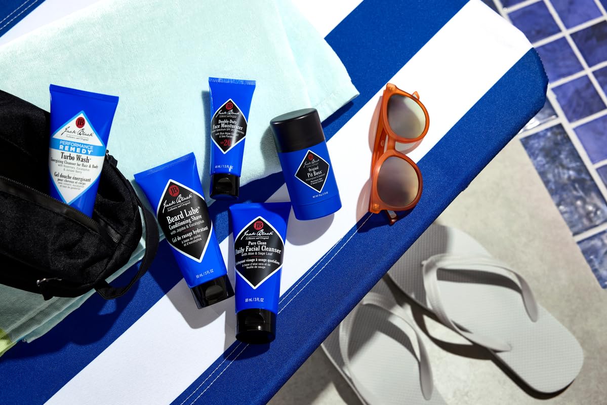 Jack Black Jetsetter Travel Size Skin Care Set for Men with Travel Bag - view 5