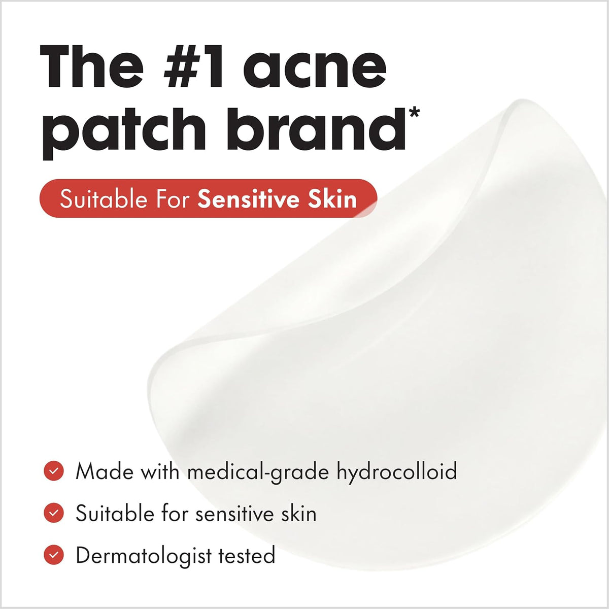 Mighty Patch Original Hydrocolloid Pimple Patches, 36 Count - view 6