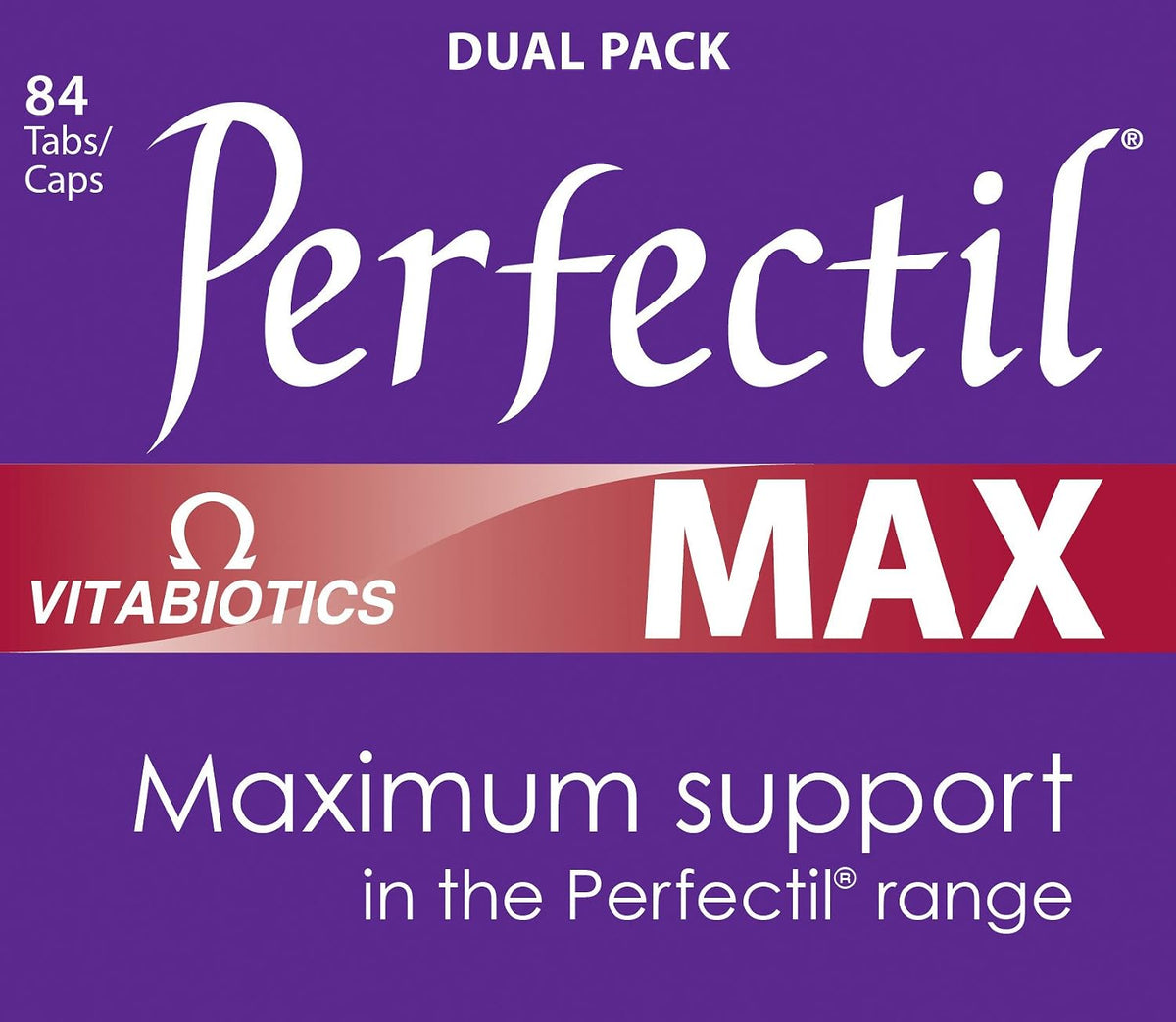 Vitabiotics Perfectil Max Skin, Hair & Nails Supplement 84 Count — alternate product view