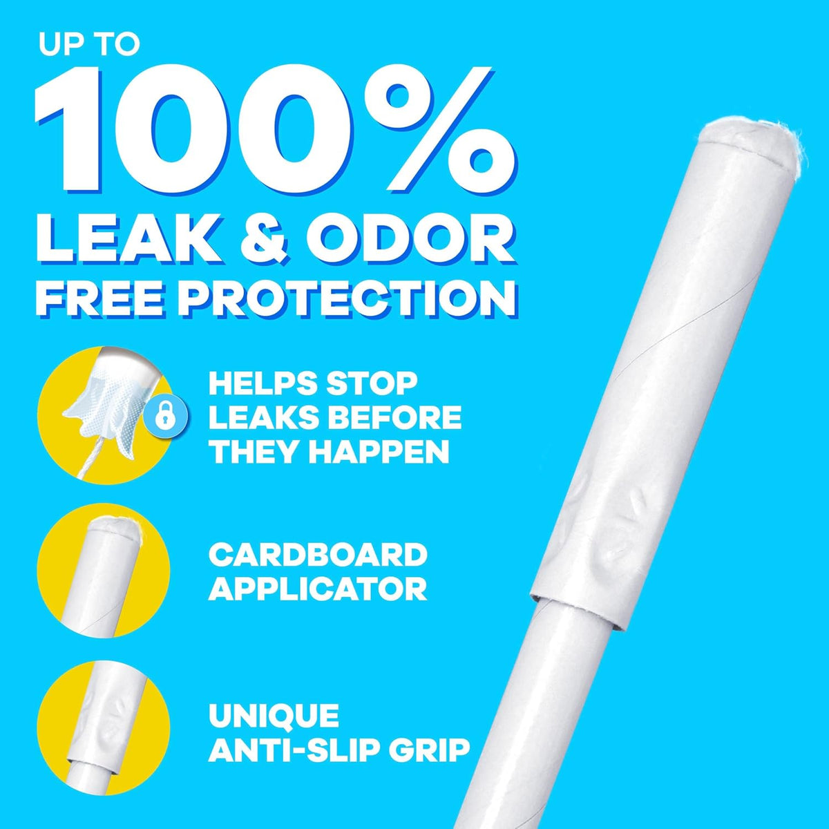 Tampax Cardboard Applicator Tampons Super Plus Unscented 40 Count — alternate product view
