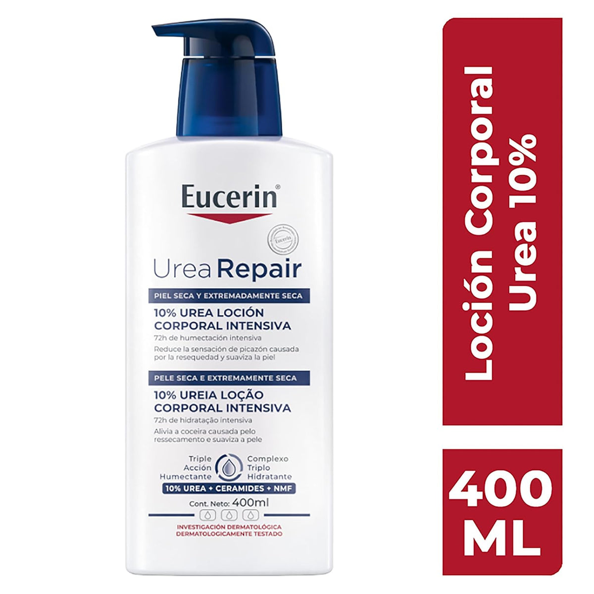 Eucerin UreaRepair Plus Intensive Lotion, 400 ml - view 2