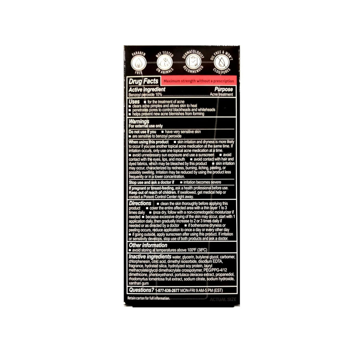 Oxy Advanced Care Rapid Spot Treatment 10% Benzoyl Peroxide 28 g — alternate product view