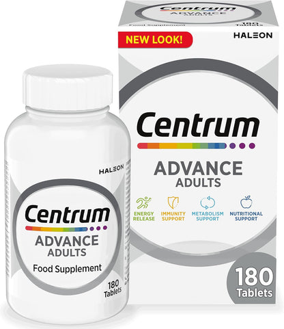 Centrum Advance Multivitamin Tablets 24 Nutrients, 180 Count