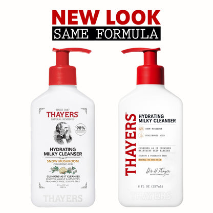 Thayers Milky Hydrating Face Cleanser with Snow Mushroom 237 ml (8 fl oz) - view 2