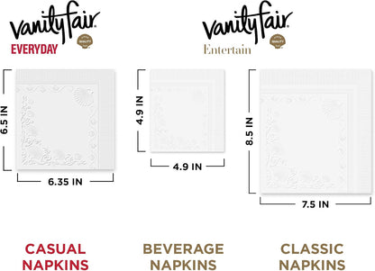 Vanity Fair Everyday Paper Napkins, 100 Count - view 6