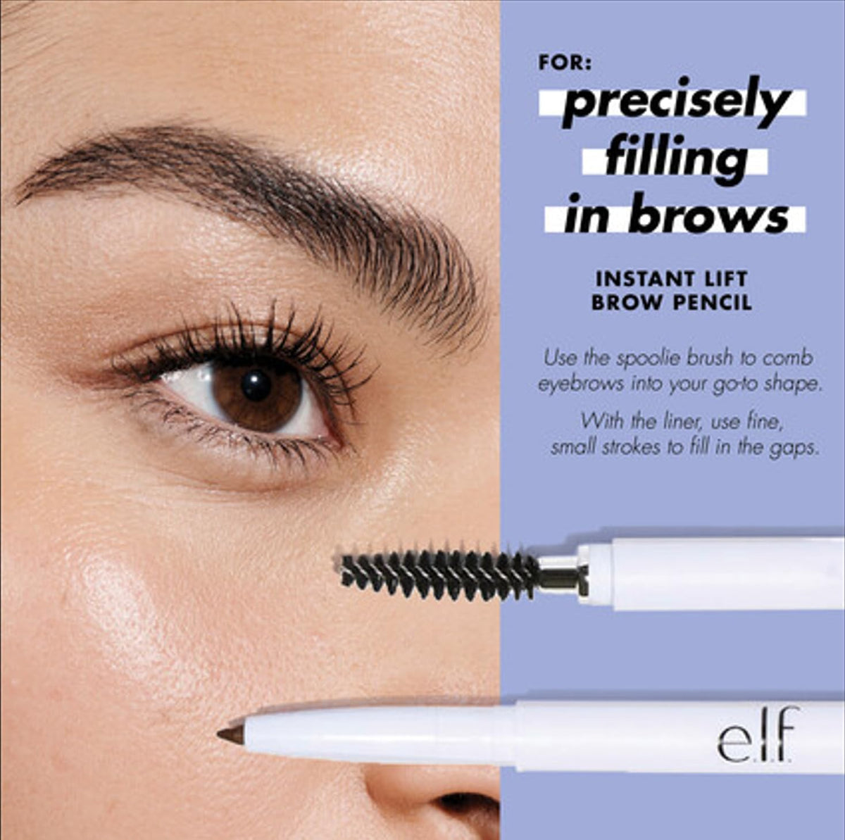 e.l.f. Instant Lift Brow Pencil, Dual-Sided, Taupe - view 5